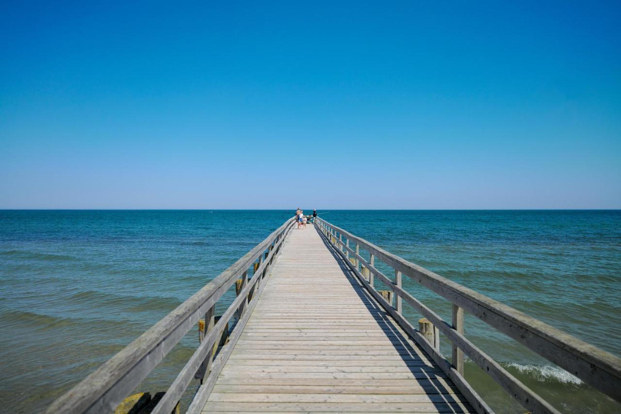 Ferienwohnungen Meerfarbig Zingst - Haustierfrei -Terrasse Mit Strandkorb Oder Balkon - E-Ladesaeule - Parkplatz - Wlan - Fahrradschuppen - Waschtrockner - Ruhig Und Zentral - Nichtraucher 외부 사진